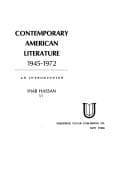 Tapa de Contemporary American literature, 1945-1972