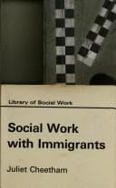 Tapa de Social work with immigrants