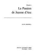 Tapa de Filmguide to La passion de Jeanne d'Arc. -