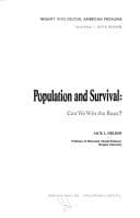 Tapa de Population and survival: can we win the race?