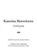 Tapa de A prayer for Katerina Horovitzova