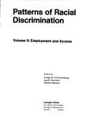 Tapa de Patterns of racial discrimination