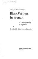 Tapa de Black writers in French