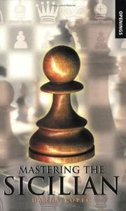 Tapa de Mastering the Sicilian (Batsford Chess Books)