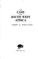 Tapa de The case for South West Africa