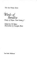 Tapa de Words of paradise