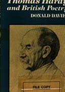 Tapa de Thomas Hardy and British poetry
