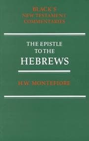 Tapa de A Commentary on the Epistle to the Hebrews (New Testament Commentaries)
