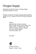 Tapa de Oxygen supply: theoretical and practical aspects of oxygen supply and microcirculation of tissue