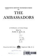 Tapa de Twentieth century interpretations of The ambassadors