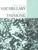 Tapa de Developing vocabulary for college thinking