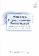 Tapa de Members, organization and performance