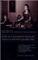 Tapa de Juifs et canadiens français dans la société québécoise