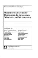 Tapa de Ökonomische und politische Dimensionen der Europäischen Wirtschafts- und Währungsunion