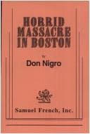 Tapa de Horrid massacre in Boston