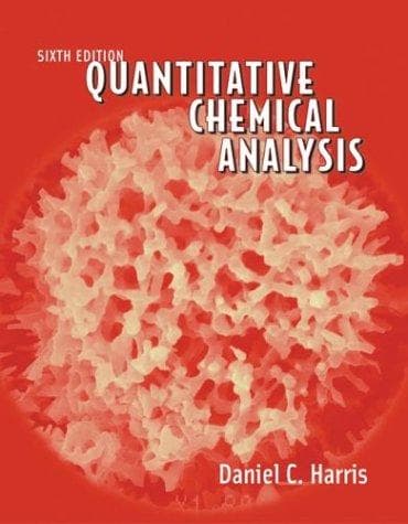 Tapa de Quantitative chemical analysis