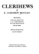 Tapa de The complete clerihews of E. Clerihew Bentley
