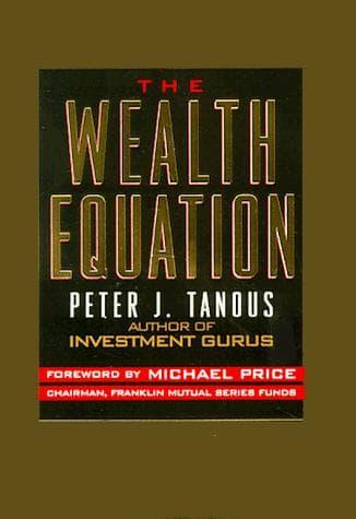 Tapa de The wealth equation