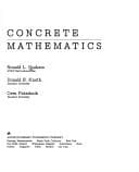 Tapa de Concrete Mathematics