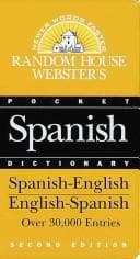 Tapa de Random House Spanish dictionary