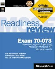 Tapa de Microsoft MCSE readiness review