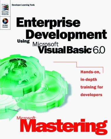 Tapa de Enterprise Development Using Microsoft Visual Basic 6.0 (Dv-Dlt Mastering)