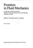 Tapa de Frontiers in fluid mechanics
