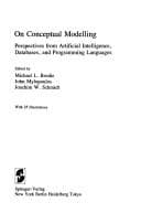 Tapa de On conceptual modelling