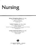 Tapa de Critical care nursing