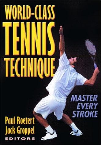 Tapa de World-class tennis technique