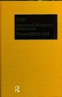 Tapa de International Bibliography of the Social Sciences: Economics 1988 (International Bibliography of Economics (Ibss: Economics))