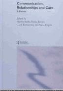 Tapa de Communication, relationships and care