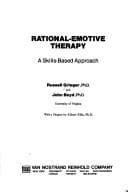 Tapa de Rational-Emotive Therapy