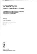 Tapa de Optimization in Computer-aided Design