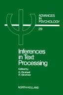 Tapa de Inferences in text processing