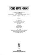 Tapa de Solid state ionics