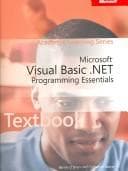 Tapa de ALS Microsoft Visual Basic .NET Programming Essentials Package
