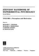 Tapa de Stevens' handbook of experimental psychology