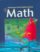 Tapa de McDougal Littell Middle School Math