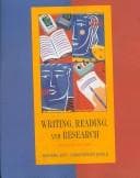 Tapa de Writing, reading, and research