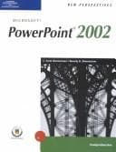 Tapa de New perspectives on Microsoft PowerPoint 2002