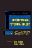 Tapa de Developmental psychopathology