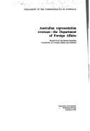 Tapa de Australian representation overseas: The Department of Foreign Affairs