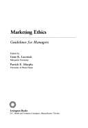 Tapa de Marketing ethics