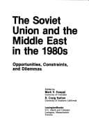 Tapa de The Soviet Union and the Middle East in the 1980s