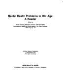 Tapa de Mental health problems in old age