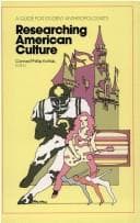 Tapa de Researching American Culture