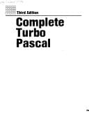 Tapa de Complete Turbo Pascal/Covers Version 5.0
