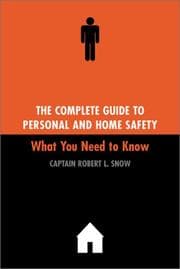 Tapa de The complete guide to personal and home safety