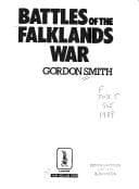 Tapa de Battles of the Falklands War